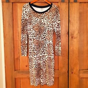 Baum und Pferdgaeten Designer Leopard Print Bodycon Dress